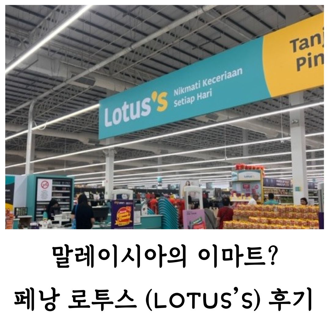 페낭 로투스 (LOTUS) 후기 2023