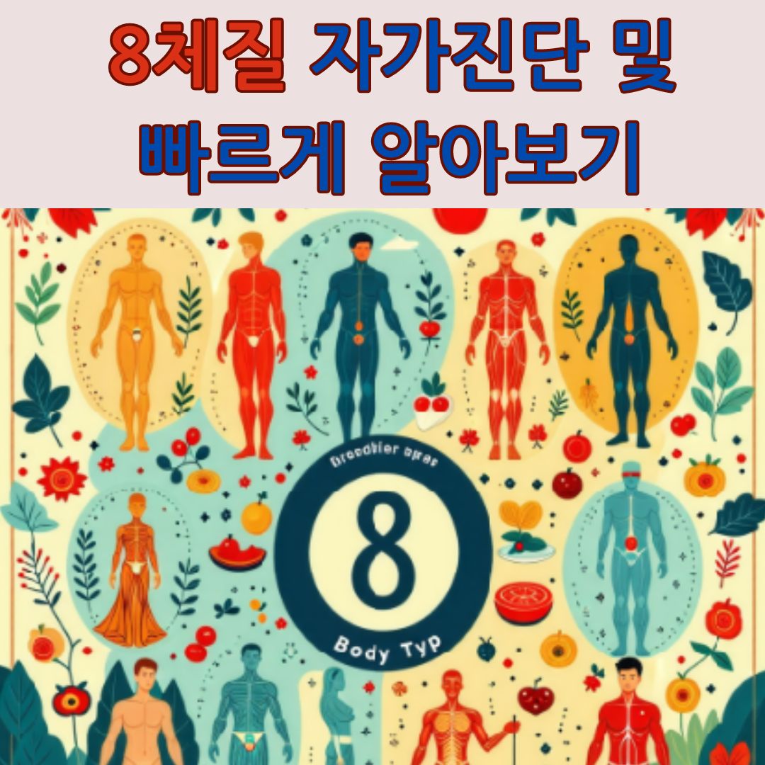 8체질 자가진단 및 빠르게 알아보기